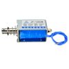 uxcell JF1253B DC24V 450mA 42N 10mm Stroke Pull Push Type Open Frame Linear Motion Solenoid Electromagnet