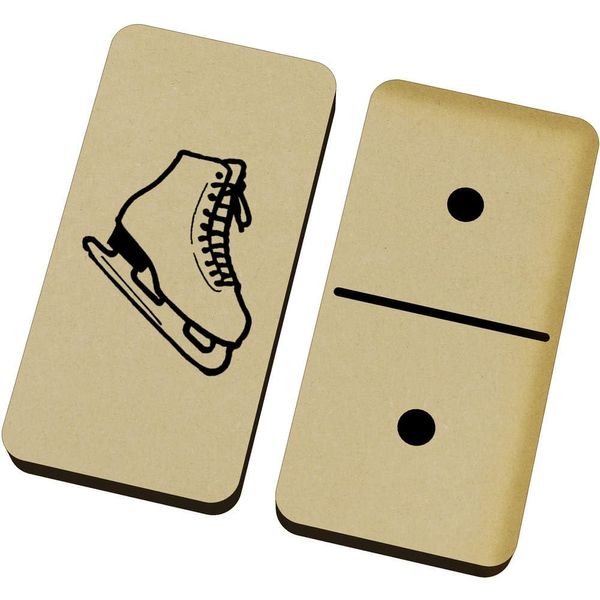 Azeeda 'Ice Skating Boot' Domino Set & Box (DM00041923)