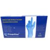 Blue nitrile gloves pack of 100 Titanfine (Medium)