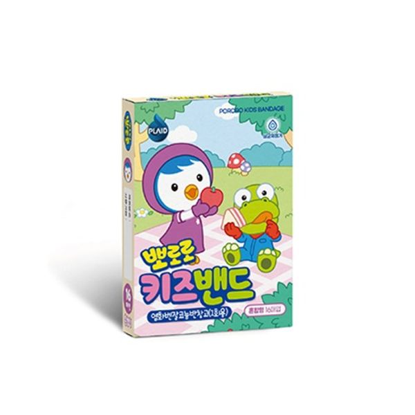 Pororo band standard/mixed type 1 box 20 sheets / Band-aid Character Band Pororo Band-aid Character Band-aid, 2. Pororo mixed type-1 box