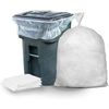 Plasticplace 95-96 Gallon Clear Trash Bags, 25 Count