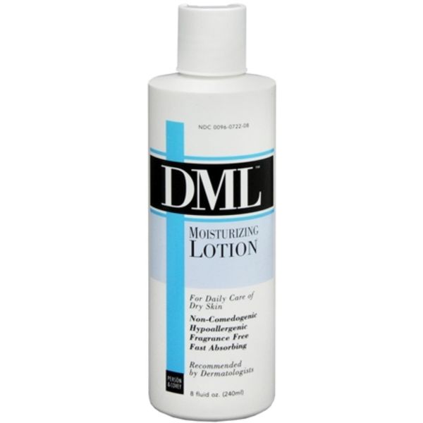 DML Moisturizing Lotion 8 oz (Pack of 2)