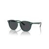 Ray-Ban RJ9070S Round Sunglasses, Opal Green/Dark Grey, 46 mm