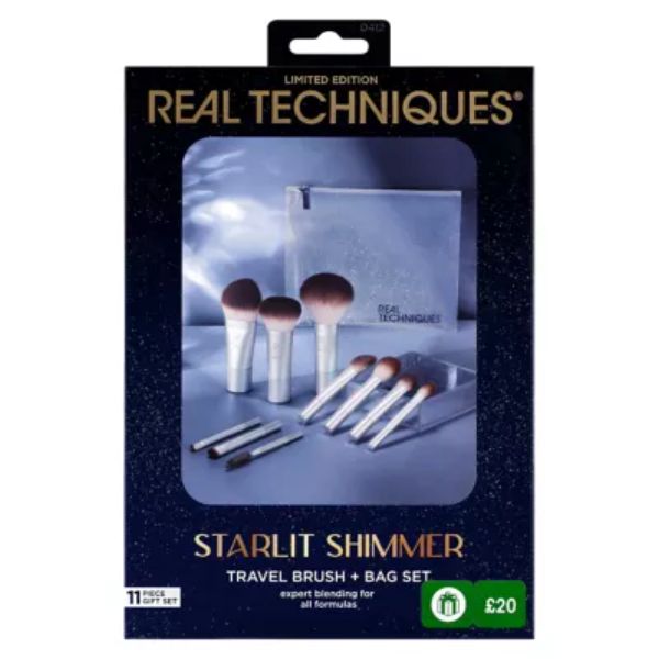 Real Techniques Starlit Shimmer Mini Brush Set