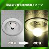 Pispoer - For Kumiagata E26 to E26 LED Bulbs Only - Variable Socket - Indoor Use - Socket Conversion Outlet - Easy Installation, No Construction Required - AC 100V - White 1 Pack