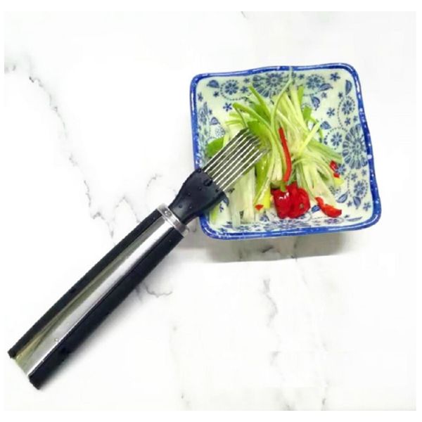 Vegetable Chopper Slicer Cutter –Onion Fruit Peeler Shredder Kitchen Gadget Tool