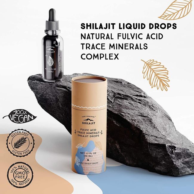  Pure Himalayan Shilajit, Soft Resin, Ayurvedic Rasayana  Rejuvenation, Natural Source of Fulvic Acid, Includes Measuring Spoon - 15  ml / 0.5 fl oz (Pack of 1) : Health & Household