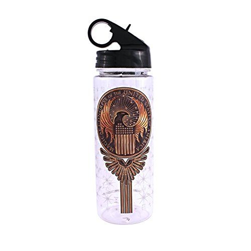 Silver Buffalo FA1364B Harry Potter Fantastic Beasts Magical Congress of the USA Tritan Water Bottle, 20-Ounces
