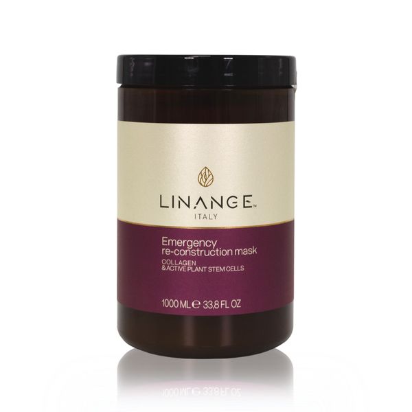 Emergency Re-Construction Mask w/ Collagen & Plant Stem Cells, 33.8oz by Linange