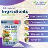 Hemorrhoid Treatment 40oz Sitz Bath Salts Postpartum Soaking Blend Epsom Salt Soak with All Natural Oils for Self Care Bartholin Cyst Treatment, Large Value Pack