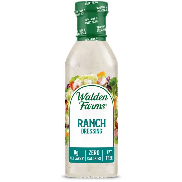 Walden Farms Calorie Free Ranch Dressing Sugar Free Fat Free Gluten Free