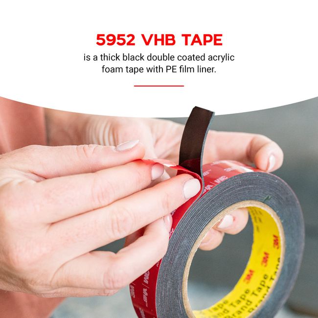 Automotive Acrylic Foam Tape 3m Double Sided Tape Heavy Duty 5952