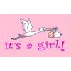 It's a Girl Flag 3'x5' Polyester Flag