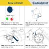 AltitudeCraft Precision Lathe Tool Post Indicator Holder, Dial Indicator (.0005"), CNC Machining Alignment Tool, for Quick Change Tool Post Systems