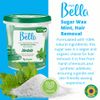 Depil Bella Paste Full Body Sugar Wax Mint | Hair Removal for Professional or Personal Use | 100% Natural, Vegan, Organic | For All Skin Types | 1300g
