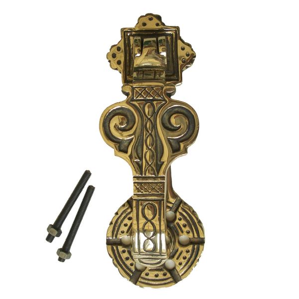 Castelion® Ornate Brass Celtic Door Knocker