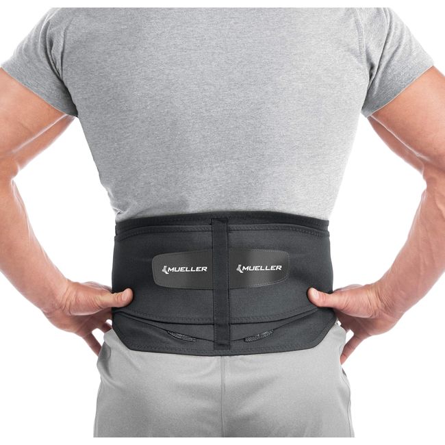 Mueller Lumbar Back Brace - Black