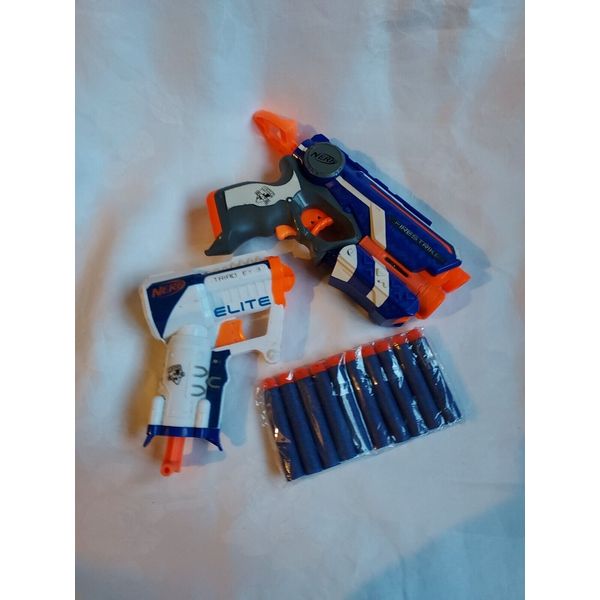 Nerf guns X2 bundle with bullets