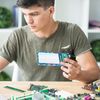 sb components Raspberry Pi Pico Breadboard Kit with Raspberry Pi Pico for Multi-purpose Microcontroller Board with Pi Pico Breadboard Kit Breakout Board for projects