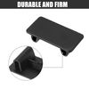 X AUTOHAUX 4pcs Rocker Switch Panel Cover Automotive Toggle Switch Hole Black