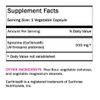 Algae detox blend - SPIRULINA - Vegan supplement 1 Bottle 60 Capsules