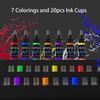 Tattoo Kit Complete for Beginners Pen Machine with 2 Power Supply Needles Ink