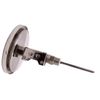 Adjustable Industrial Thermometer 5" x 4" 0-250Â°F, S.S. w/Calibration Dial