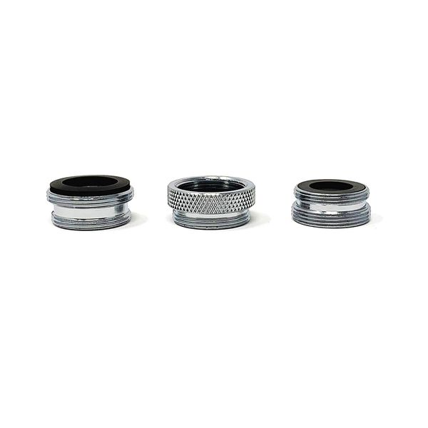 Oral Breeze Quickbreeze Faucet Adaptors, 27" Thread, Includes 3 Adaptors