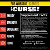 Energetic Pineapple Pre Workout Powder - 50 Servings with Creatine & Caffeine