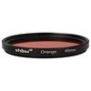vhbw Universal Farbfilter orange für Kamera Objektive mit 49mm Filtergewinde - Orangefilter