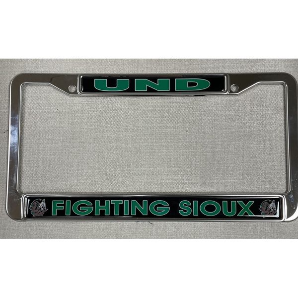 UND FIGHTING SIOUX License Plate Frame!