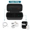 Canboc Carrying Case for Phomemo M110/A30 Label Maker, M110 Portable Bluetooth Thermal Label Printer Bag, Black