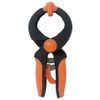 GRIPPICLAMP 8" (20.3 cm) Ratchet Spring Clamp | Textured Pivoting Tips | Quick Release Trigger | Durable Plastic | Versatile & User-Friendly Design