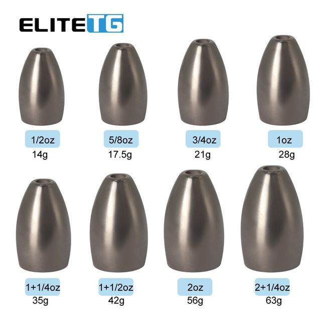 Elite TG 10PCS Tungsten Weight tungsten block Pinewood Derby Car Tungsten  Weight 10-Pack