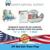 3M 2236 - Red Dot Trace Prep Electrode Application Abrasıve Tape