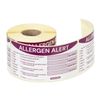 Hygiplas Removable Allergen Food Prep Label 4x2'' (Roll 250)