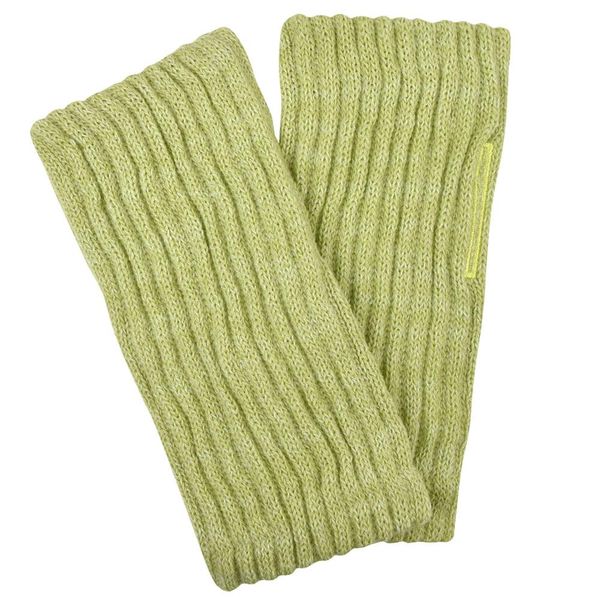 M&M Socks Arm Warmer, Silk, Made in Japan, Interior, Hand Warmer, Wool, Fluffy, Warm, Cool, Arm Cover, pistachio