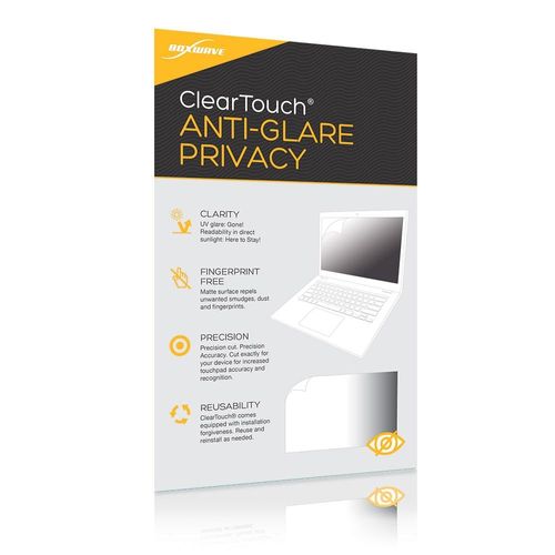 BoxWave Screen Protector Compatible with Garmin inReach SE+ - ClearTouch Anti-Glare Privacy (2-Pack), Privacy Screen Protector Flexible Film Anti-Glare