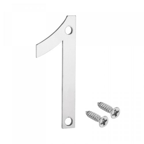 uxcell 2 Inch 304 Stainless Steel House Number Polishing for Door Mailbox(Number 1)