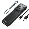 Nitecore EDC23 SABER Ultra Slim Pocket TAC EDC Flashlight w/USB-C Charging Cable