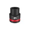 Milwaukee Electric - Shockwave IMP Duty 3/4DR 21MM STD 6PT Socket