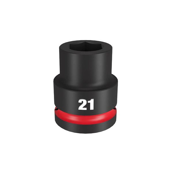 Milwaukee Electric - Shockwave IMP Duty 3/4DR 21MM STD 6PT Socket
