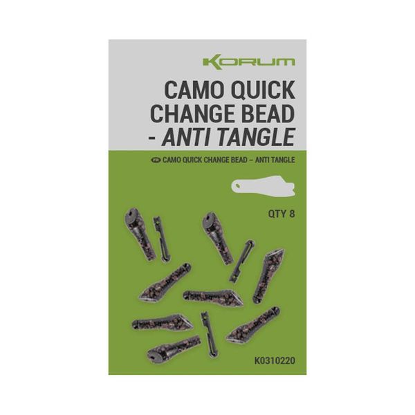 Korum Camo Quick Change Bead - Anti Tangle K0310220