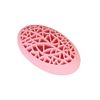 Coolicee Makeup Brush Stand, Silicone Brush Stand, Cosmetic Storage, Drying Stand, Good Stability, Makeup Brush Holder, Makeup Brush Stand, Tabletop Storage, Cosmetic Brush Storage, Soft, Convenient to Carry (Pink)