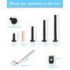 Crib Screws Hardware Replacement Kit - 16 Set Baby Bed Frame Bolts,Barrel Nuts&W
