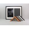 Double Certificate Frame. Suits Two A4 Sized images/Certificates | Graduation Frame (Black Frame)