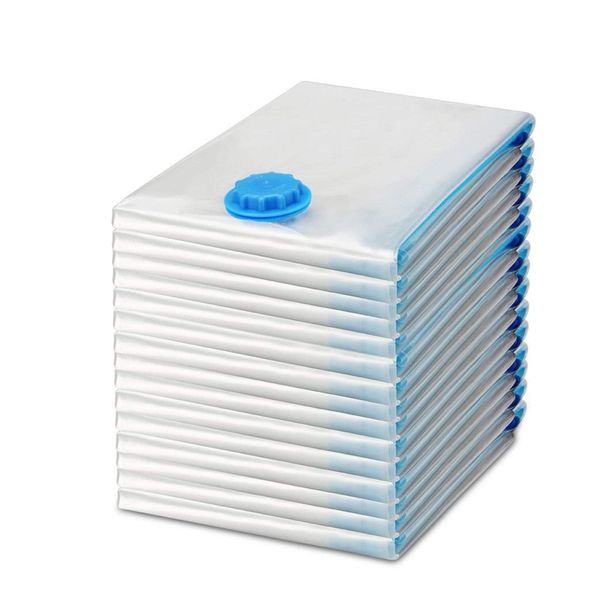EliteKoopers 5 Pcs Small Strong Vacuum Storage Bags VAC Space Saving Compressed Bag