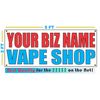 CUSTOM NAME VAPE SHOP Banner Sign NEW 2x5 