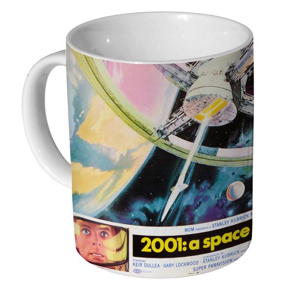 mugmart 2001 A Space Odyssey Advertising Ship Ceramic Coffee Mug/Cup