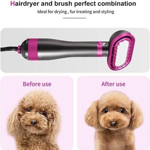 Pet/dog/cat Hair Dryer |dog Grooming Dryer Blower with Replaceable Slick